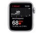 Apple Watch mit einem Herzfrequenzmesser, der 68 BPM anzeigt.
