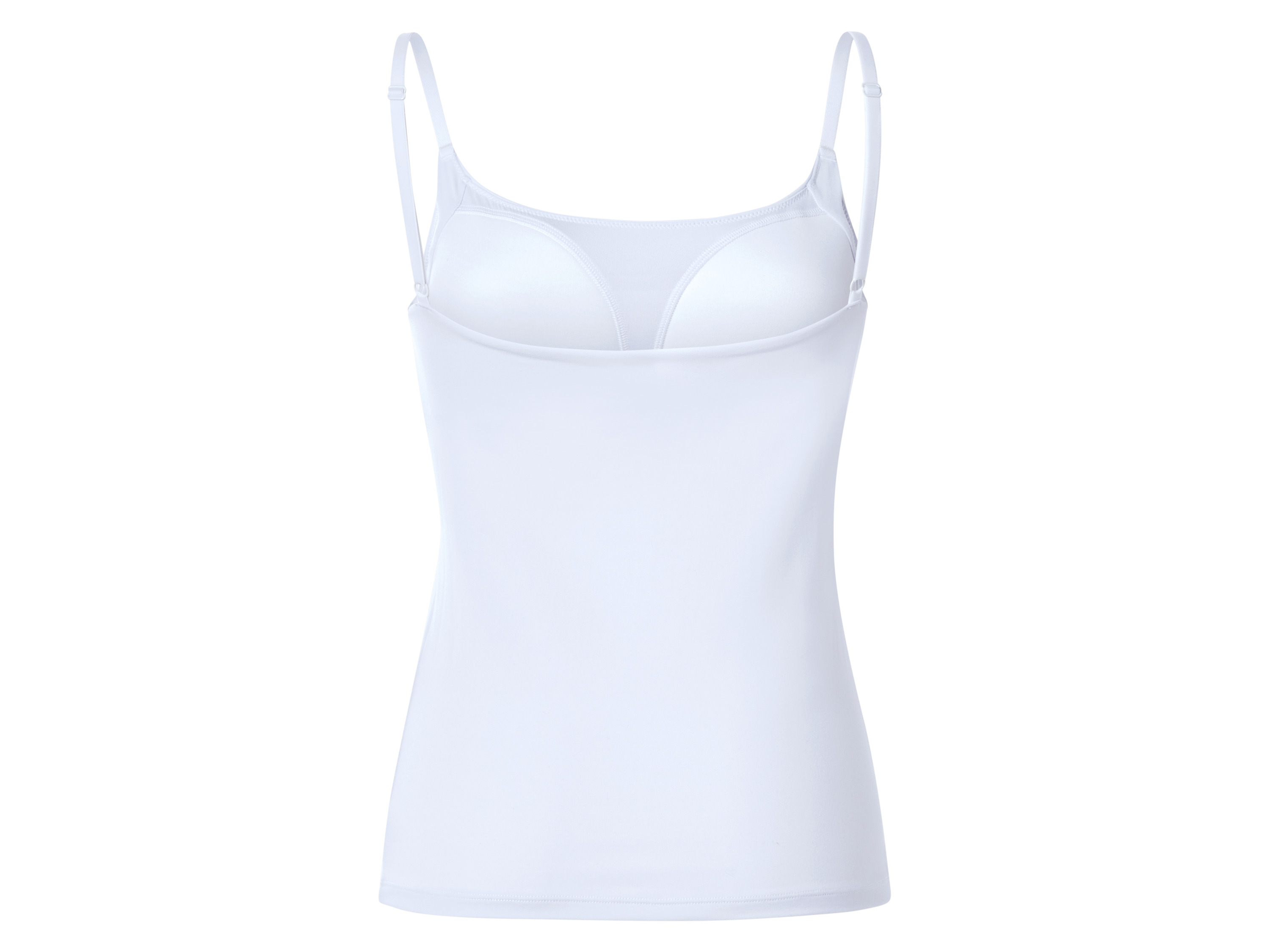 Thumbnail - esmara® Damen BH-Spaghettitop (Weiß, M(40/42))