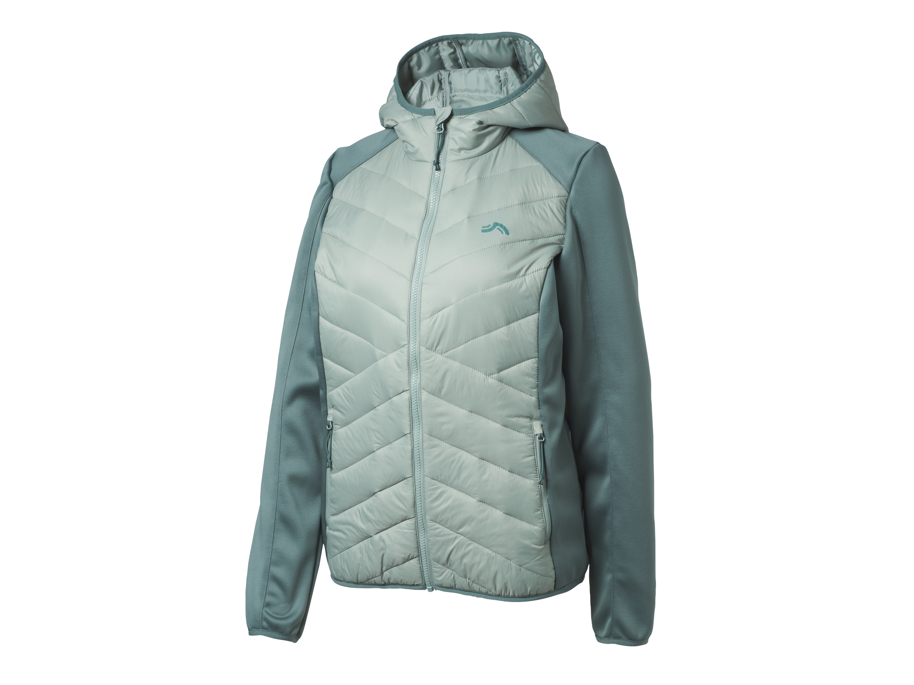 CRIVIT Damen Hybridjacke (Grün, XS(32/34))