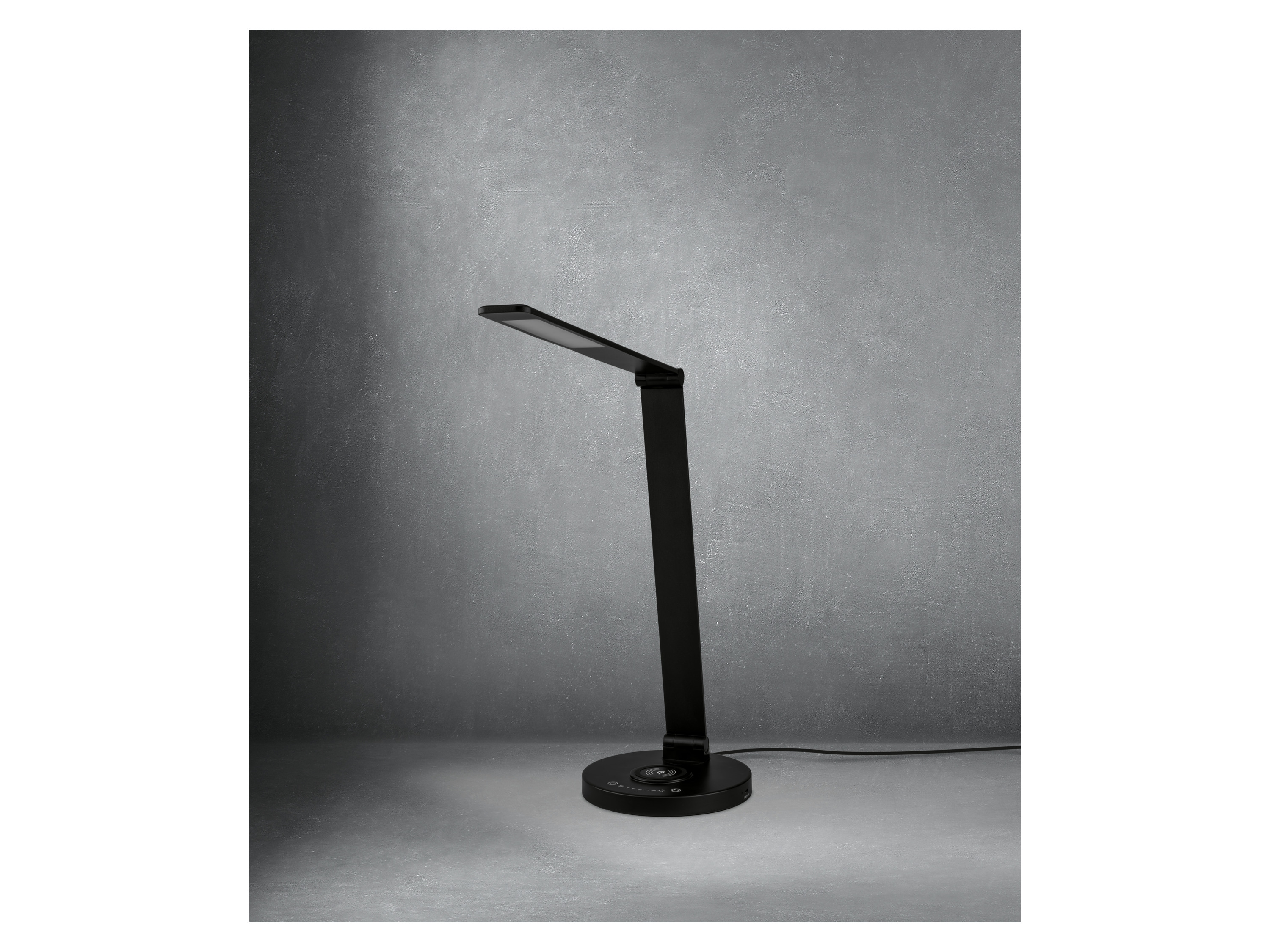 LIVARNO HOME Tischleuchte LED induktives Laden (Schwarz) – Bild 2 von 4