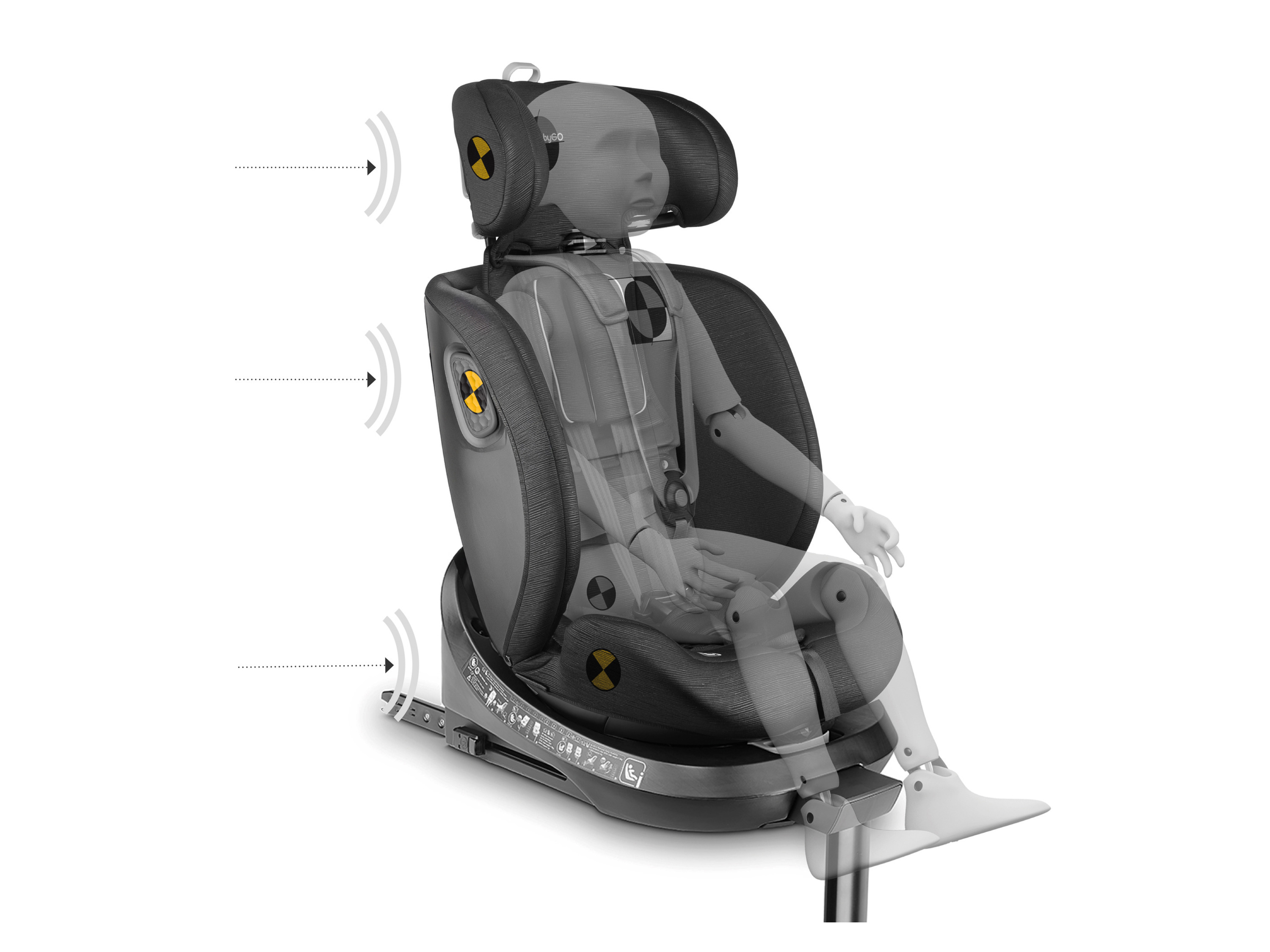 Thumbnail - BabyGO Kindersitz »Nova+ 360«