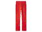 Rote Pyjamahose mit braunem Rentier-Print