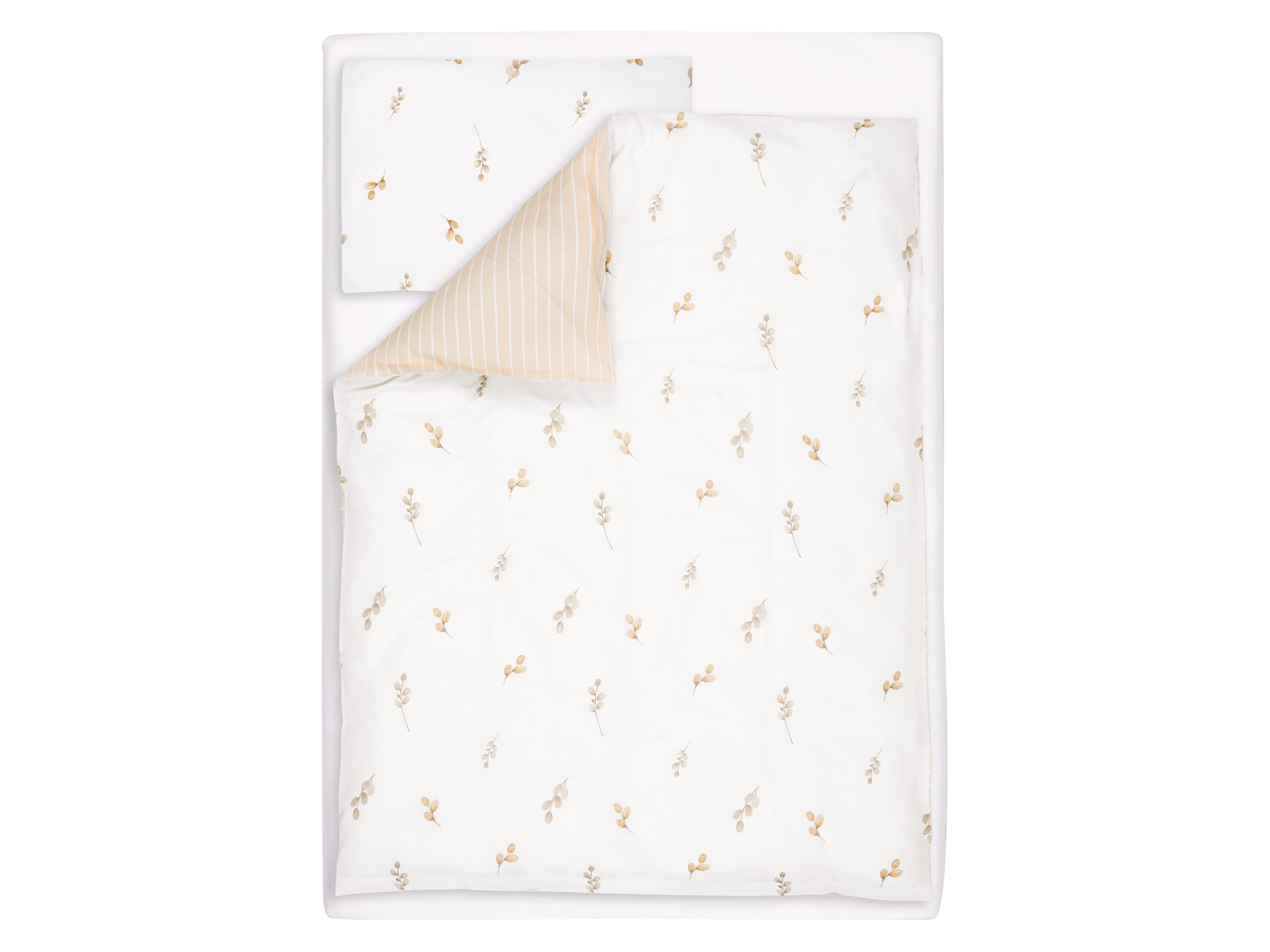 LIVARNO® Baby-Wendebettwäsche-Set, 3-teilig (Hase)