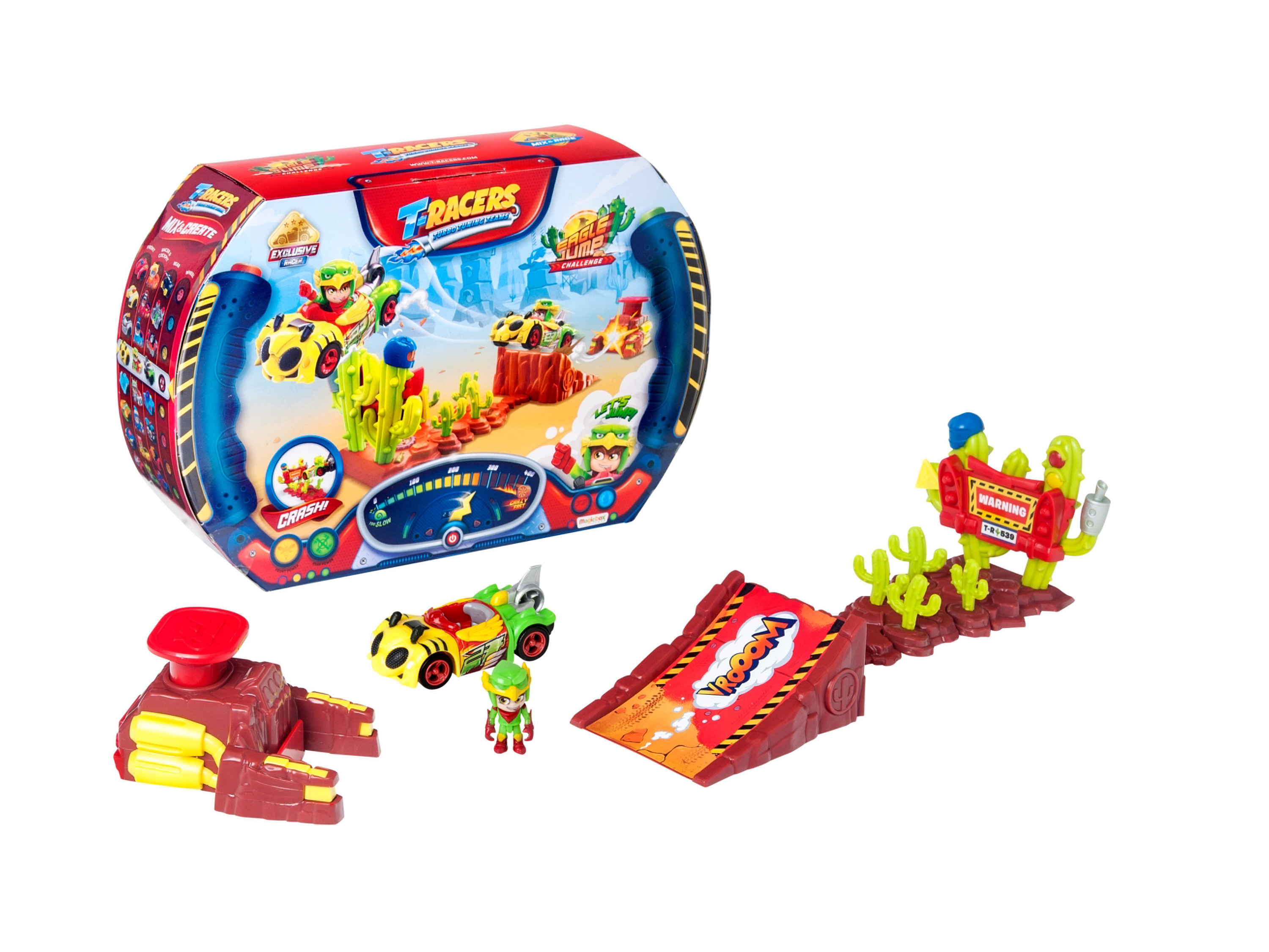 T-Racers (Eagle jump)““ | Turbo Crane: ca. 8 x 20 x 15 cm Gewicht: Eagle Jump: ca. 270 g