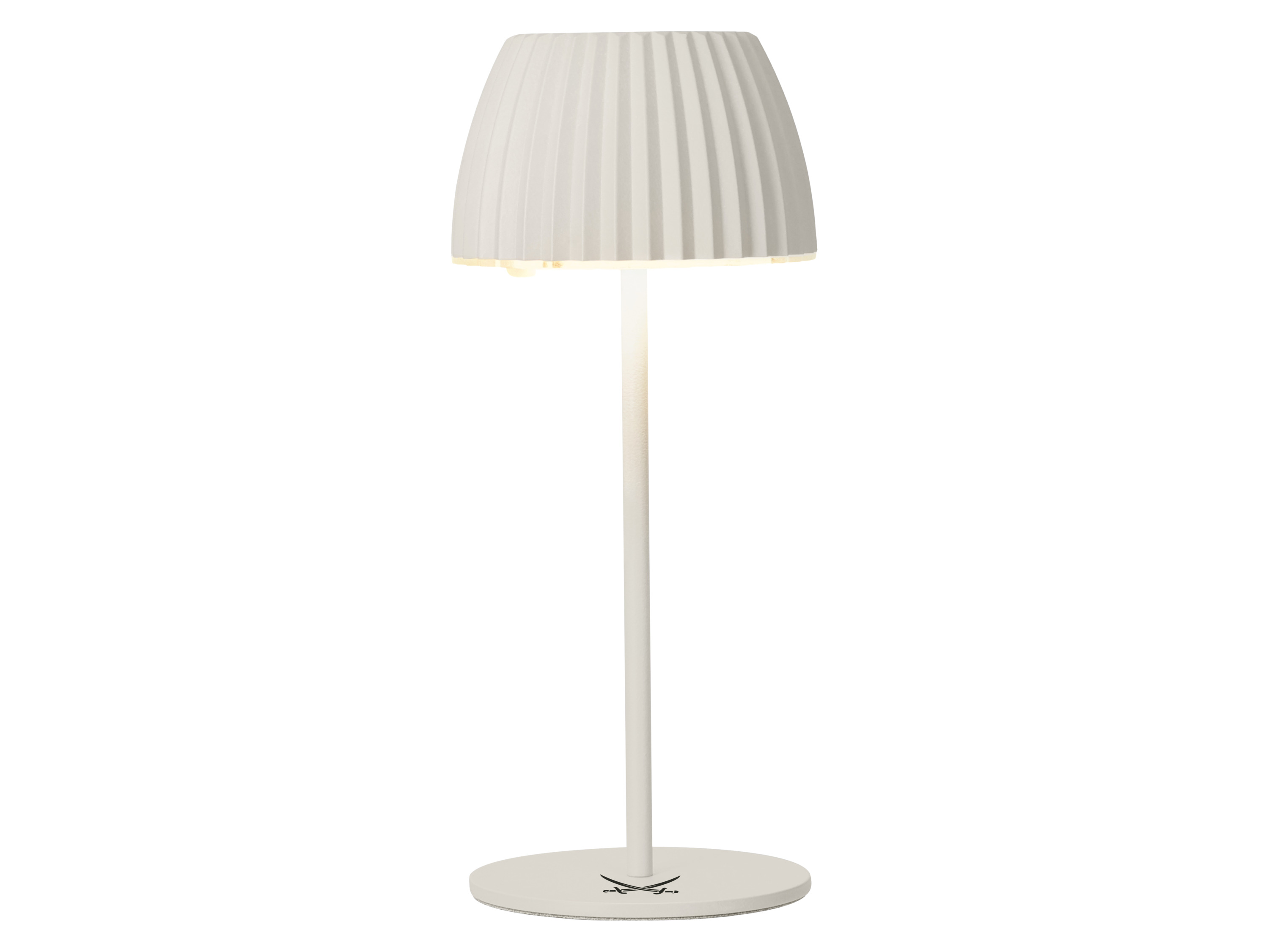 SANSIBAR LED-Akku-Tischleuchte mit LED und Touchdimmer (Beige) – Bild 3 von 4