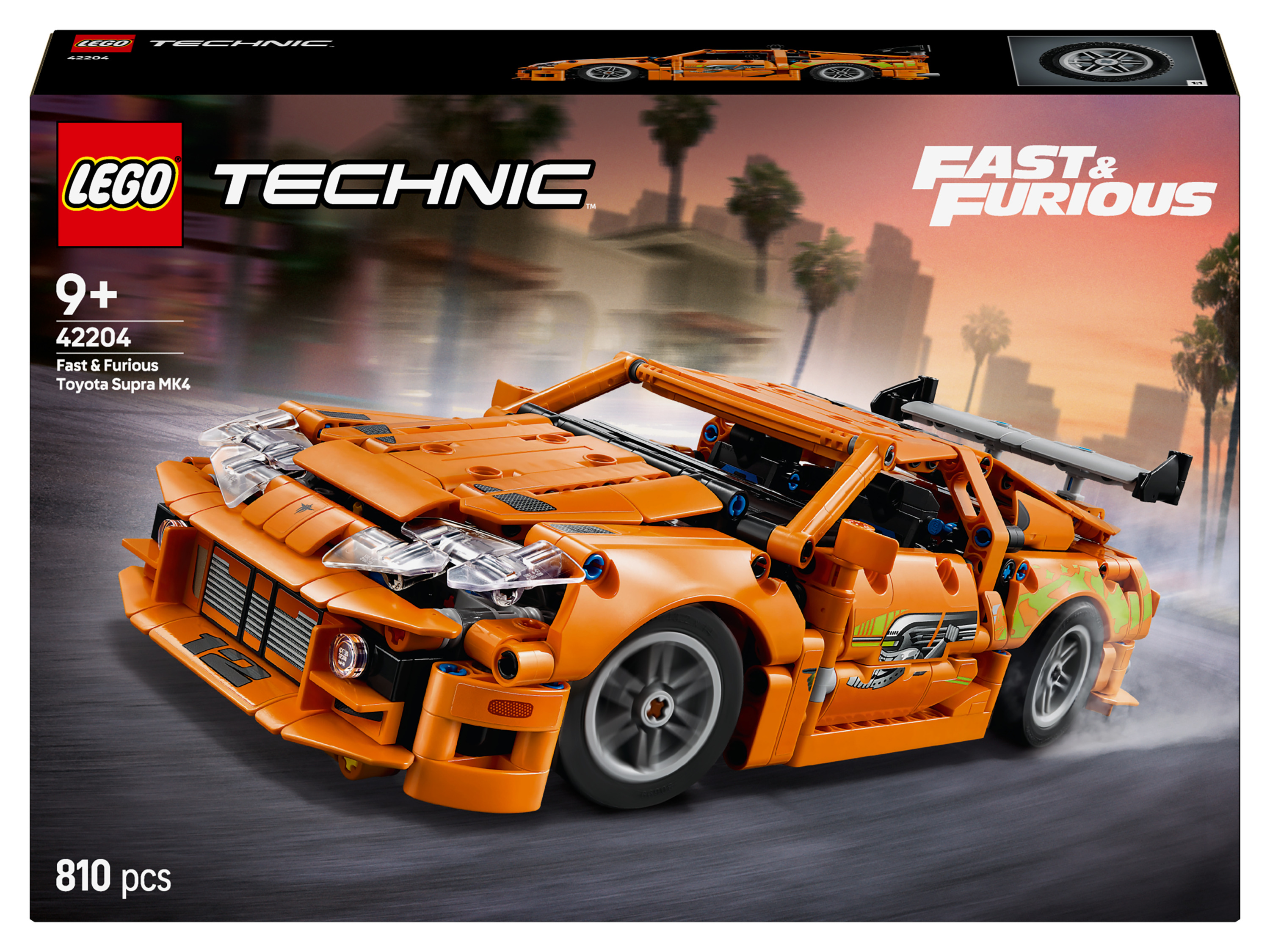 Lego Technic Fast and Furious Toyota Supra MK4 42204 2