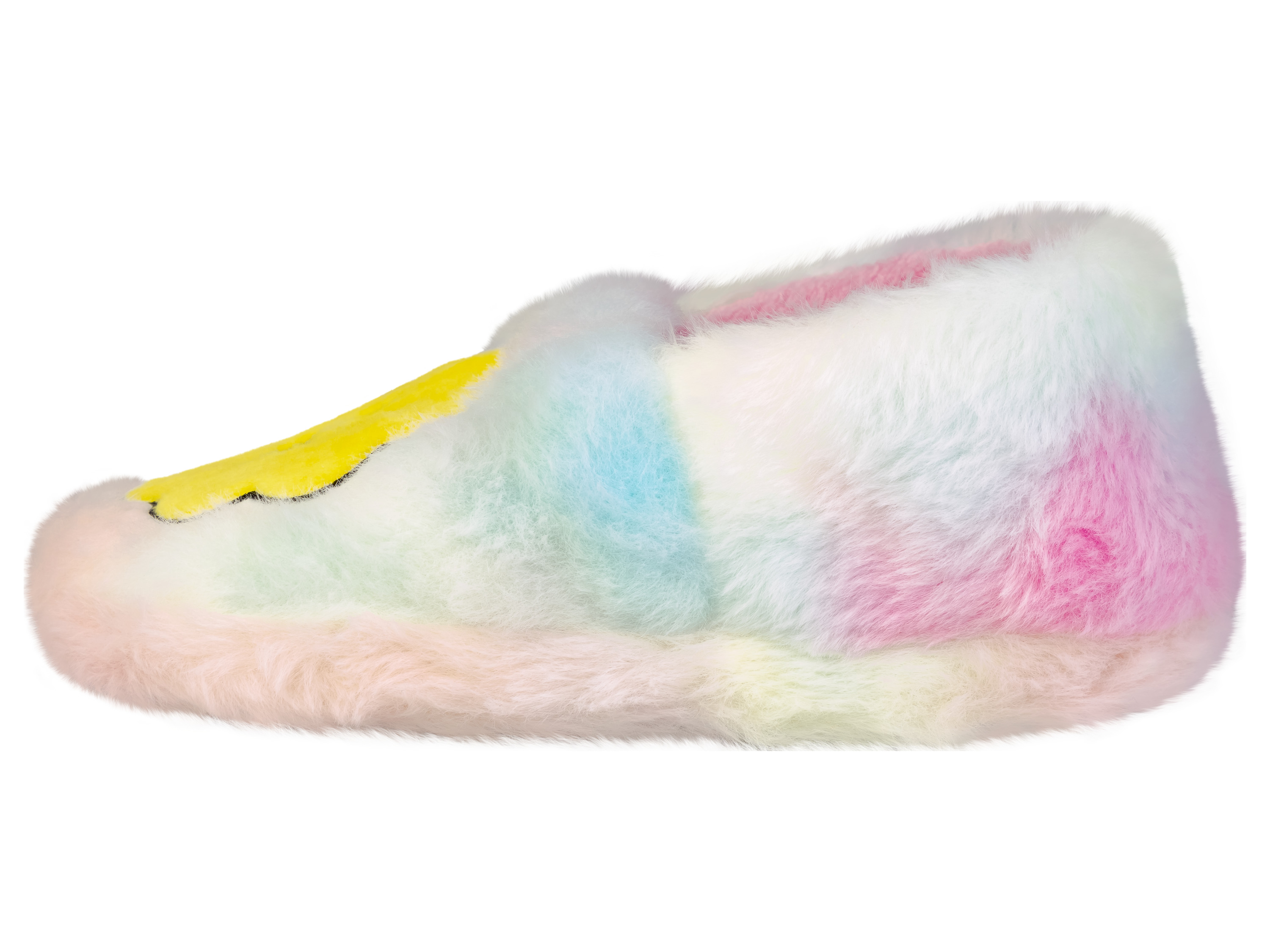 Thumbnail - lupilu® Kleinkinder Mädchen Hausschuh (rosa/gelb, 24/25)