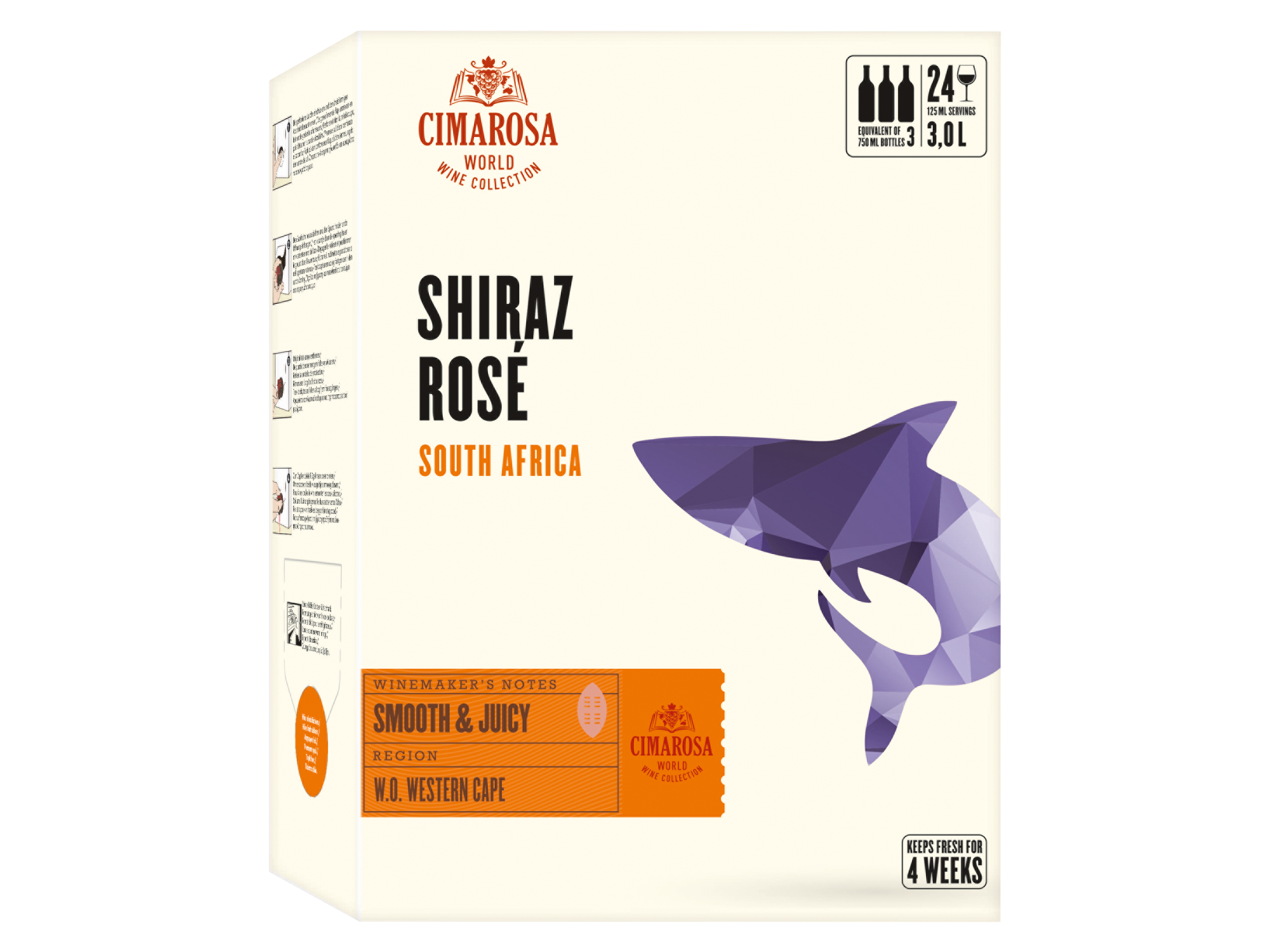 Shiraz Bag-in-Box trocken, Roséwein Wein & Spirituosen Lidl DE
