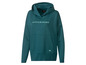 Ein grüner Jette Sport Hoodie mit Kapuze.