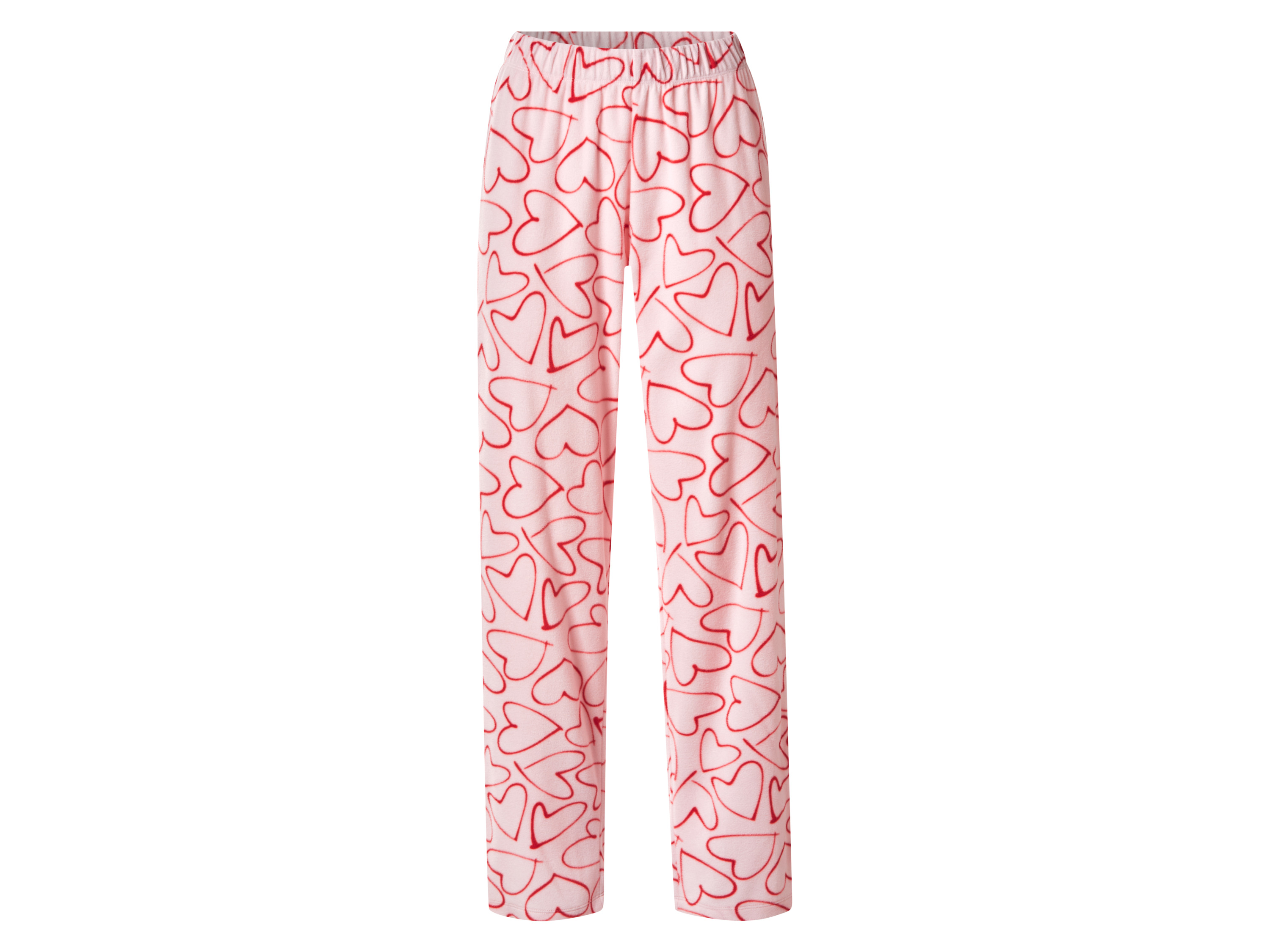 Thumbnail - esmara® Damen Pyjama lang Fleece (Rosa, M(40/42))