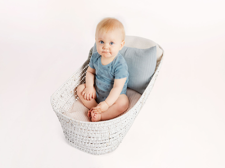Gehe zu Vollbildansicht: lupilu® Baby Jungen Body, 2 Stück, aus reiner Bio-Baumwolle - Bild 4