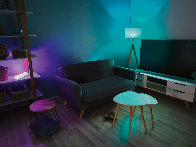 Gehe zu Vollbildansicht: LIVARNO home LED-Lichtleiste, 16 Millionen Farben, 5,7 W - Bild 21