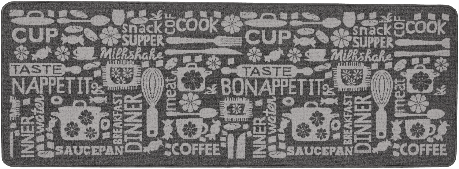 Thumbnail - LIVARNO® Küchenläufer, 65 x 180 cm (Grau)