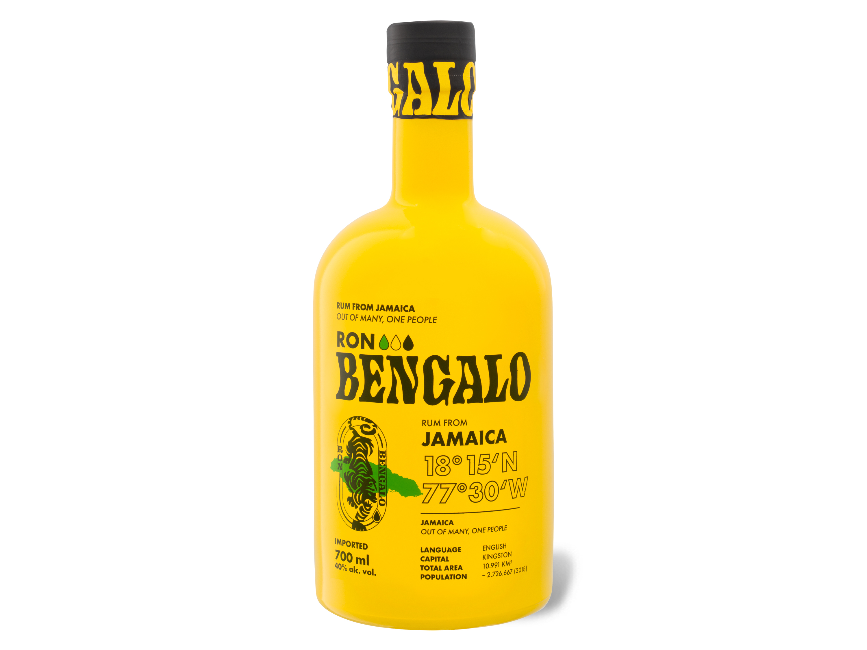 Ron Bengalo Jamaica Rum 40% Vol