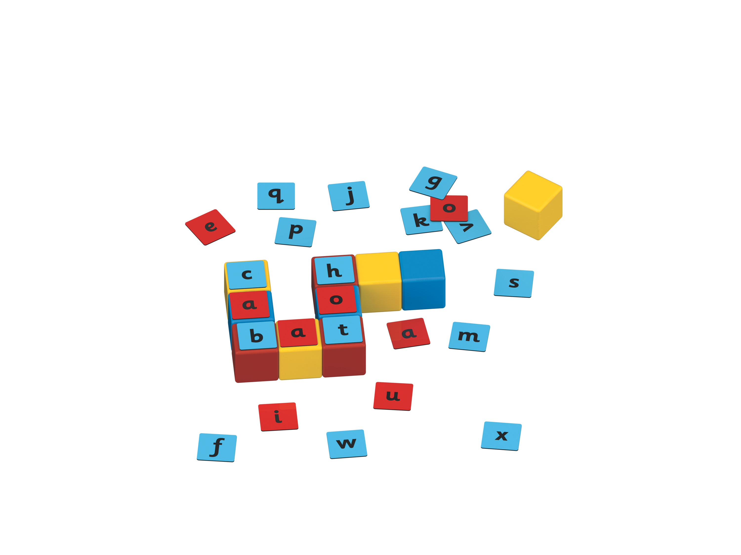 GEOMAG Magicube »Word Building Clips 55«