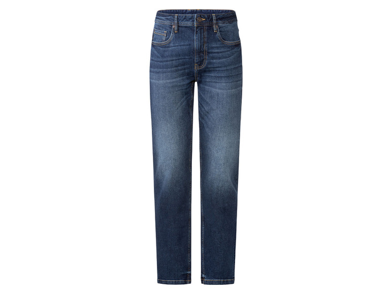 Gehe zu Vollbildansicht: LIVERGY Herren Jeans, Straight Fit, mit normaler Leibhöhe - Bild 2