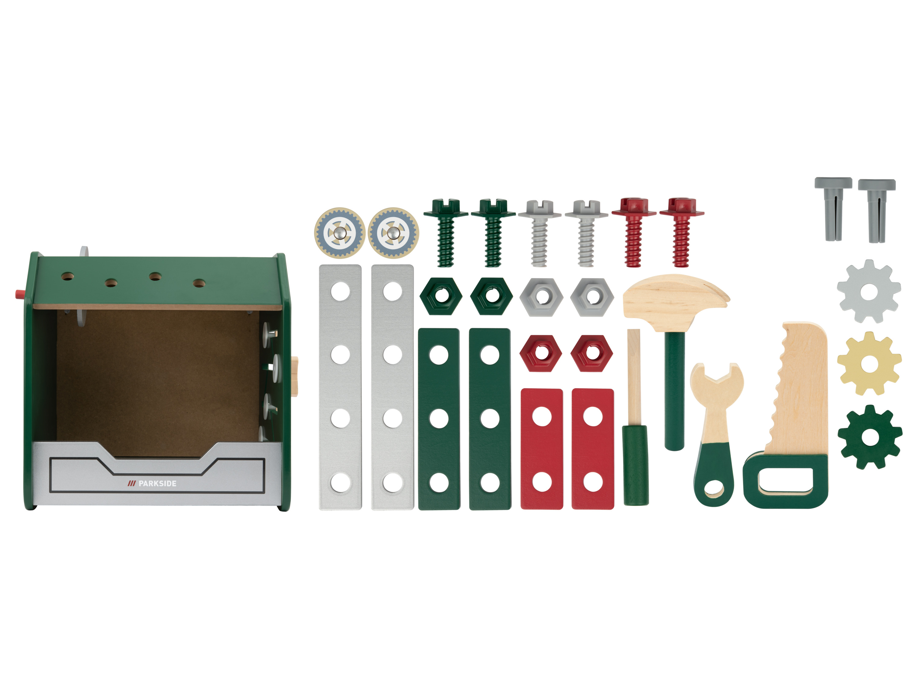 Thumbnail - lupilu® Motorikwürfel Küche / Motorikwürfel Werkbank (Motorikwürfel Werkbank)