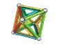 Buntes magnetisches Konstruktionsspielzeug in Form eines geometrischen Polyeders.