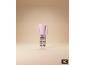 Rosa Pyjama mit Langarmshirt und karierter Hose.