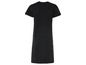 Ein schwarzes T-Shirt-Kleid.