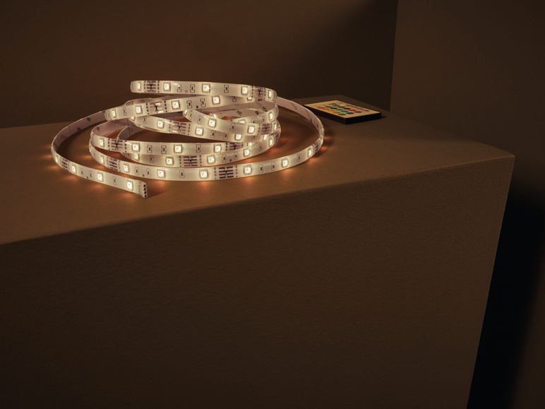 Gehe zu Vollbildansicht: LIVARNO home LED-Band, 5 m, mit Farbwechsel und Fernbedienung - Bild 8
