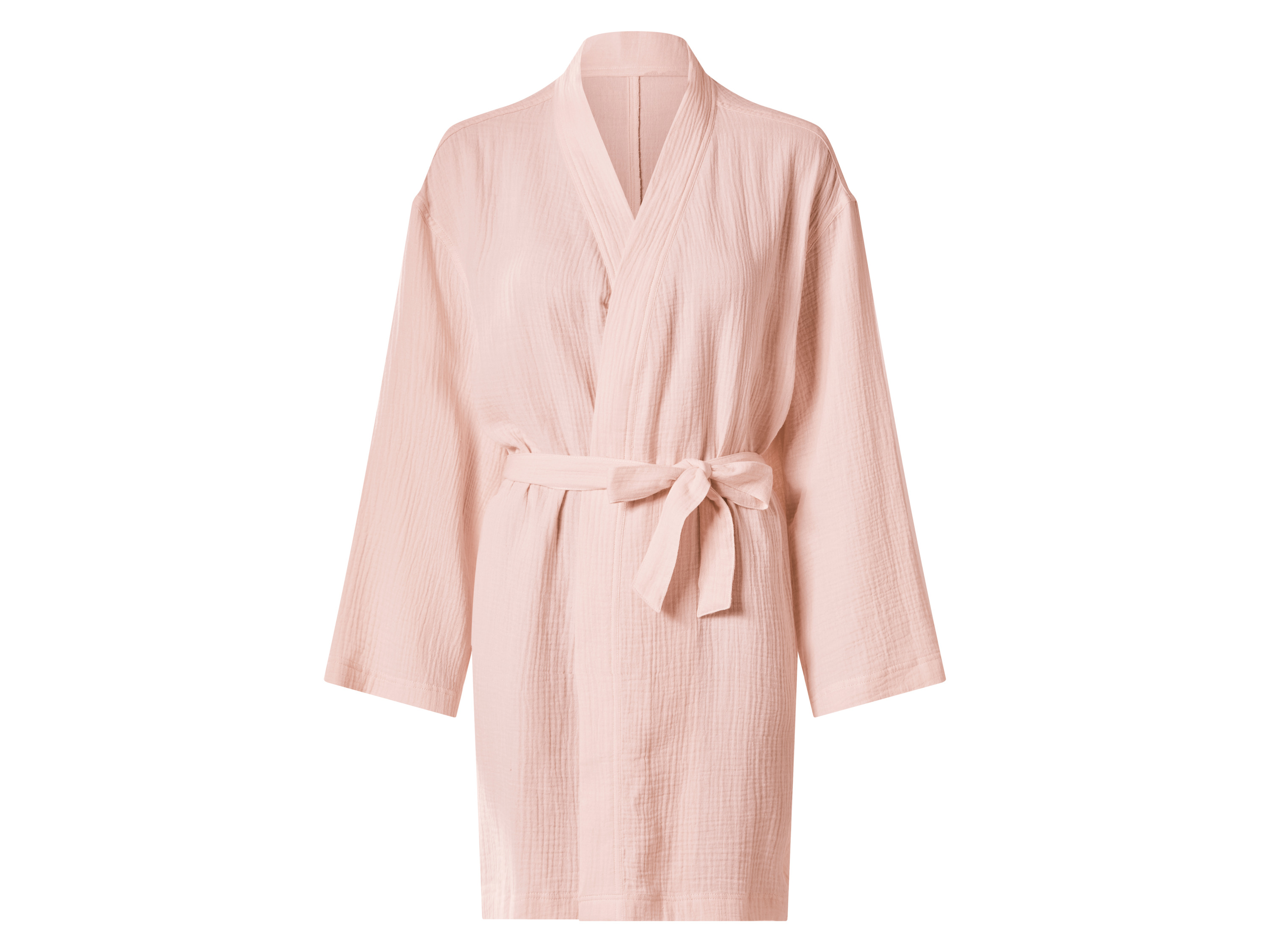 ESMARA® Damen Musselin-Kimono (Rose, XS(32/34))