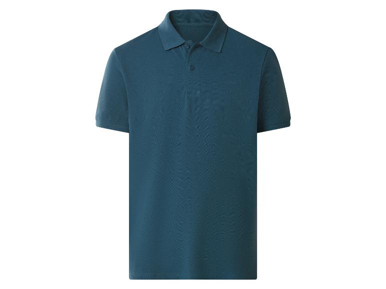 Herren-Poloshirt in Türkis