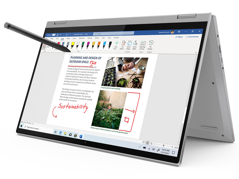 Gehe zu Vollbildansicht: Lenovo IdeaPad Flex 5 Laptop »82HV0049GE« 15,6 Zoll (39,6 cm) AMD Ryzen™ 5 5500U - Bild 1
