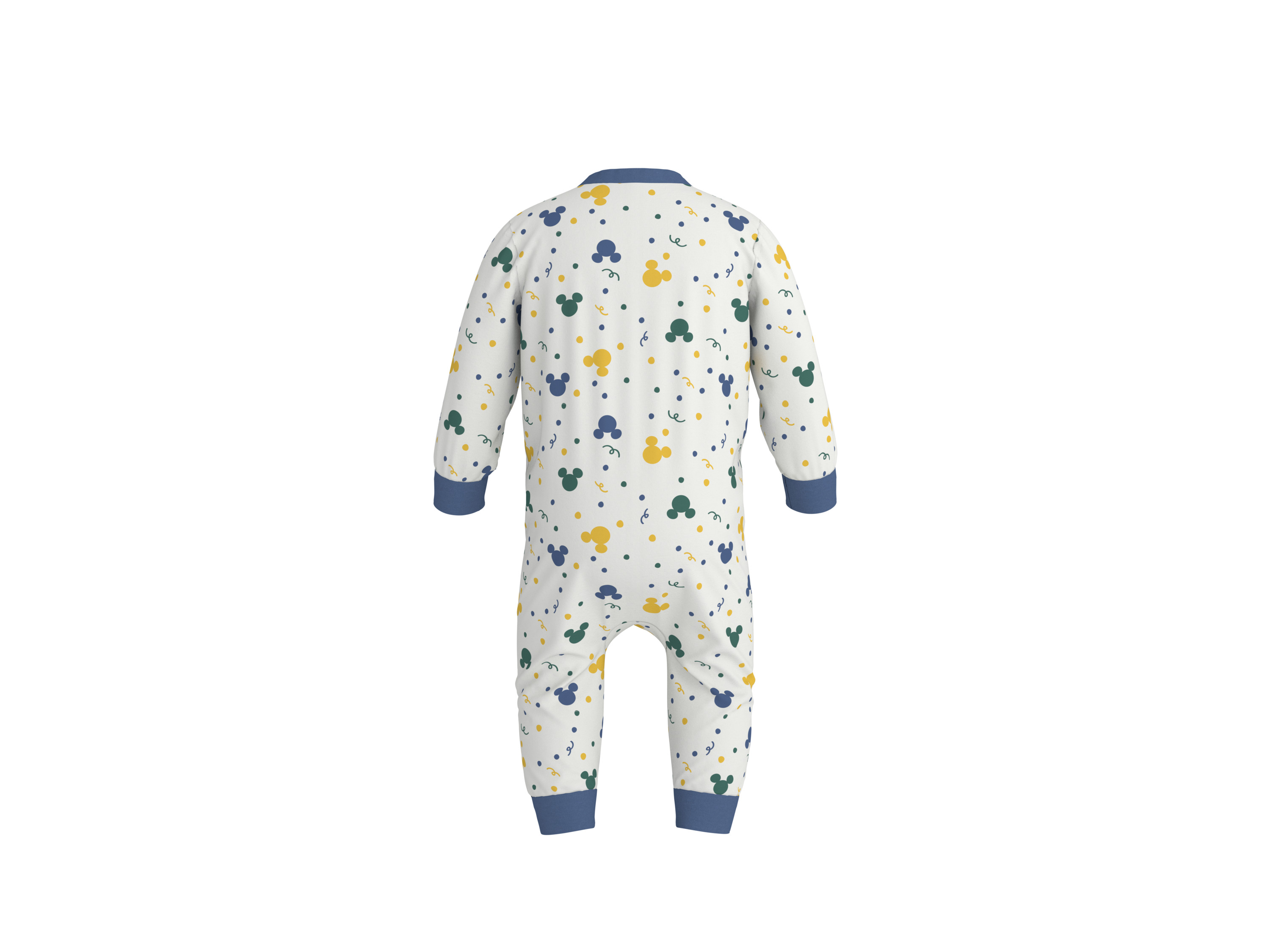 LUPILU® Baby Schlafoverall (Blau, 74/80) – Bild 3 von 4