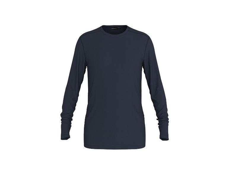 Dunkelblaues Langarmshirt