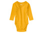 Gelber Langarmbody für Babys von Lupilu.