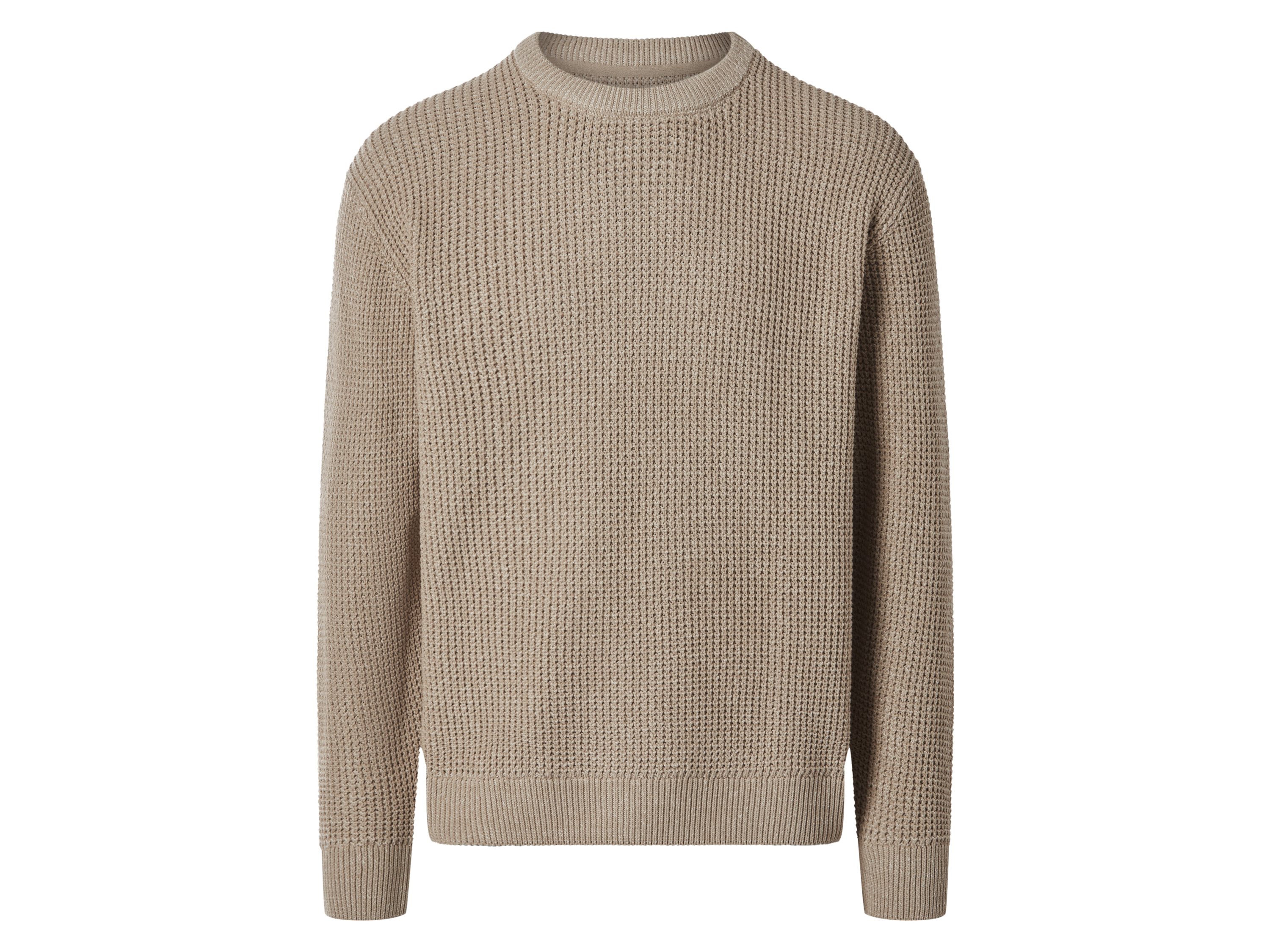 ESMARA MEN Herren Feinstrickpullover (Beige, M (48/50))""