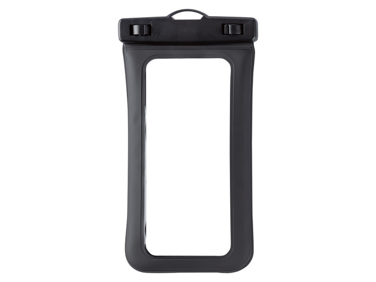 Wasserdichte Handyhülle für den Einsatz am Strand oder im Schwimmbad.