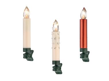 LIVARNO home Kabellose LED-Weihnachtsbaumkerzen, 15-tlg.