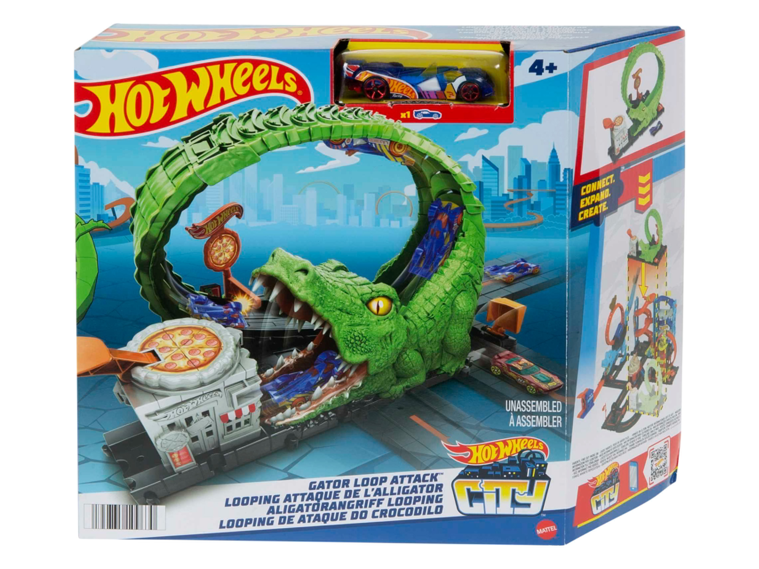 Hot Wheels City Spielset Nemesis (HKX39 Krokodil Angriff)““ | }td{padding-right: 30px