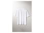 ESMARA MEN Herren Premium-Oversized-T-Shirt in Weiß, Rückansicht