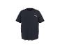 Dunkelblaues Kurzarm-T-Shirt mit Bergaufdruck und dem Text „SEE YOU OUT THERE!“.