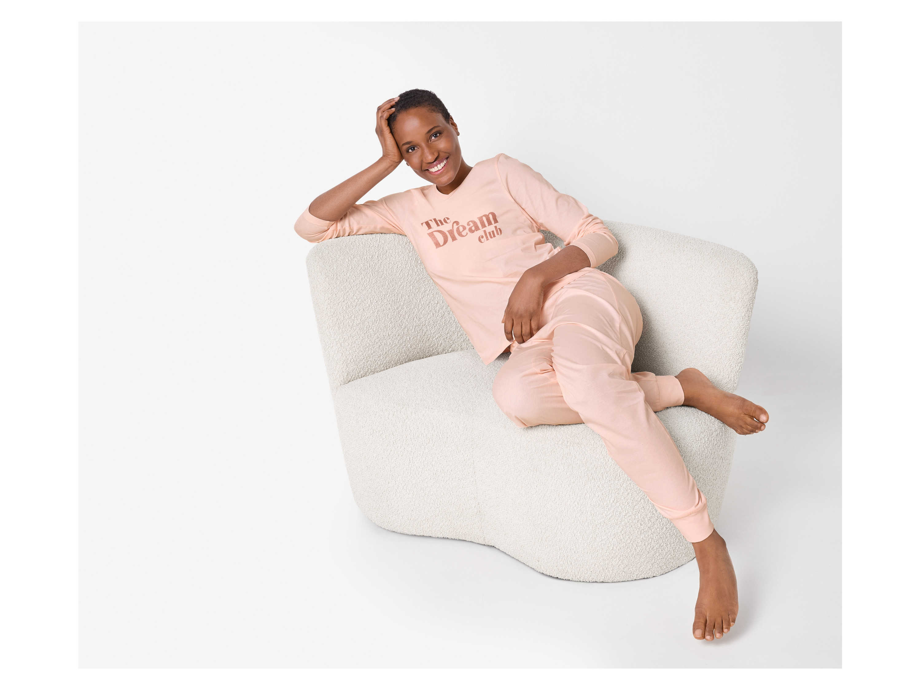 Thumbnail - esmara® Damen Pyjama lang (Pink, M (40/42))