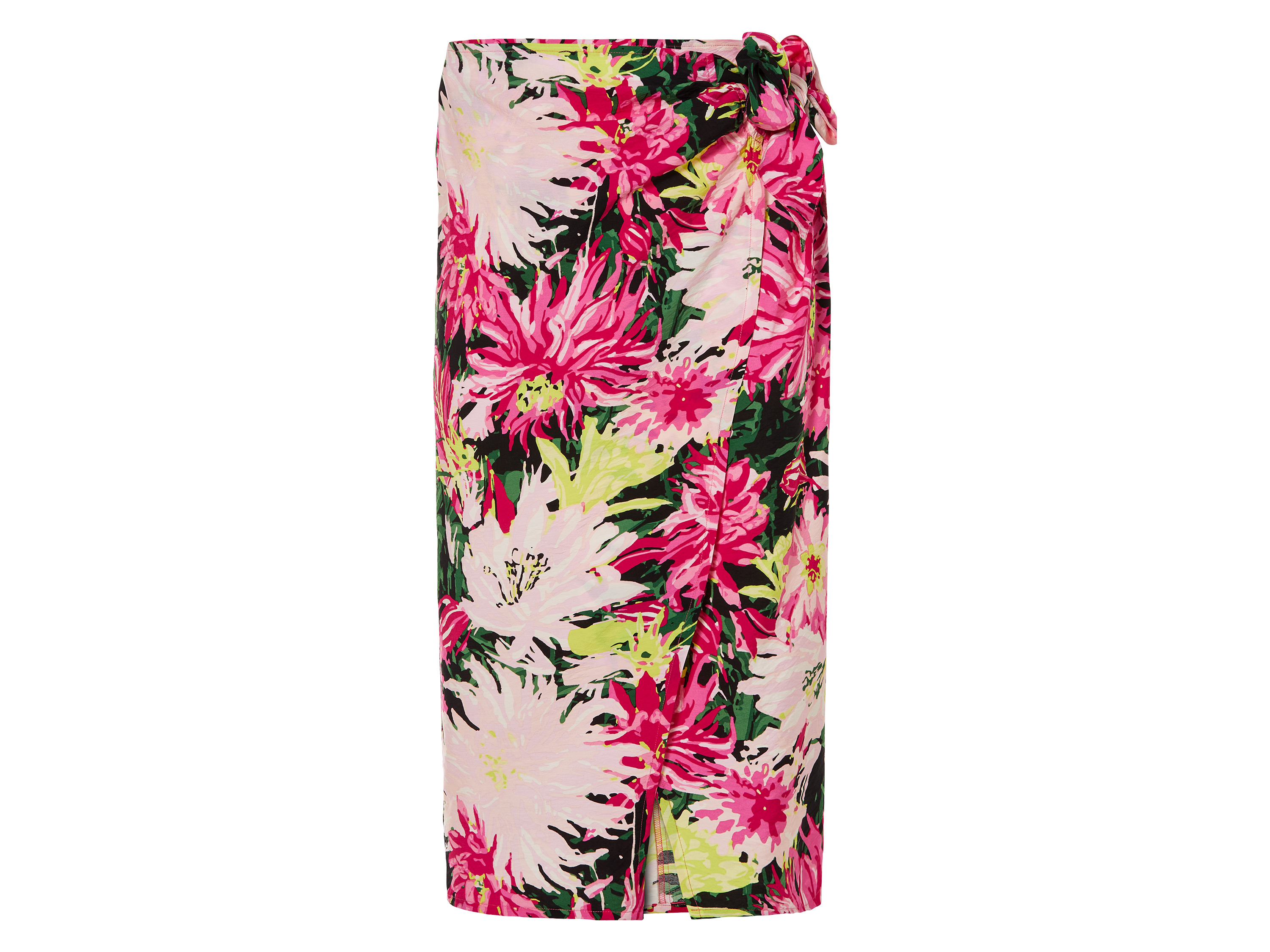 esmara® Damen Wickelrock midi (44, Blumen/pink) | 04335747029769 esmara® Damen Wickelrock midi (44, Blumen/pink) | 04335747029769
