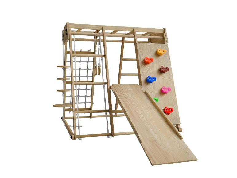 Klettergerüst für Kinder mit Rutsche