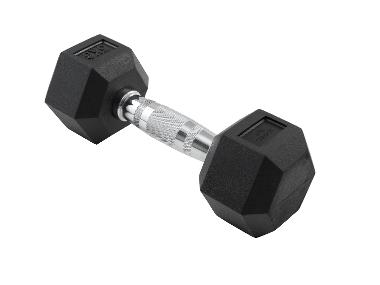 CRIVIT Hexagon-Kurzhantel, 5 kg