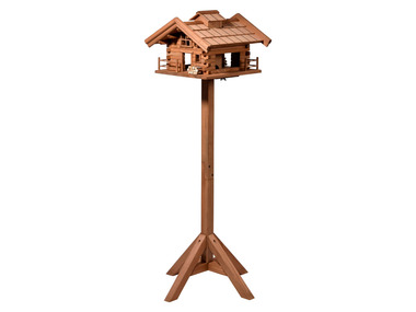 dobar Vogelfutterhaus »Tirol«, inkl. Standfuß, H 117 cm, aus Holz