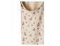 Babyschlafsack mit rosa Blumenmuster und Fleecefutter.