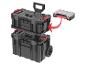 Modularer Rollwerkzeugkasten mit abnehmbarem Organizer.
