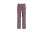 Damenhose in Braun mit Blumenmuster