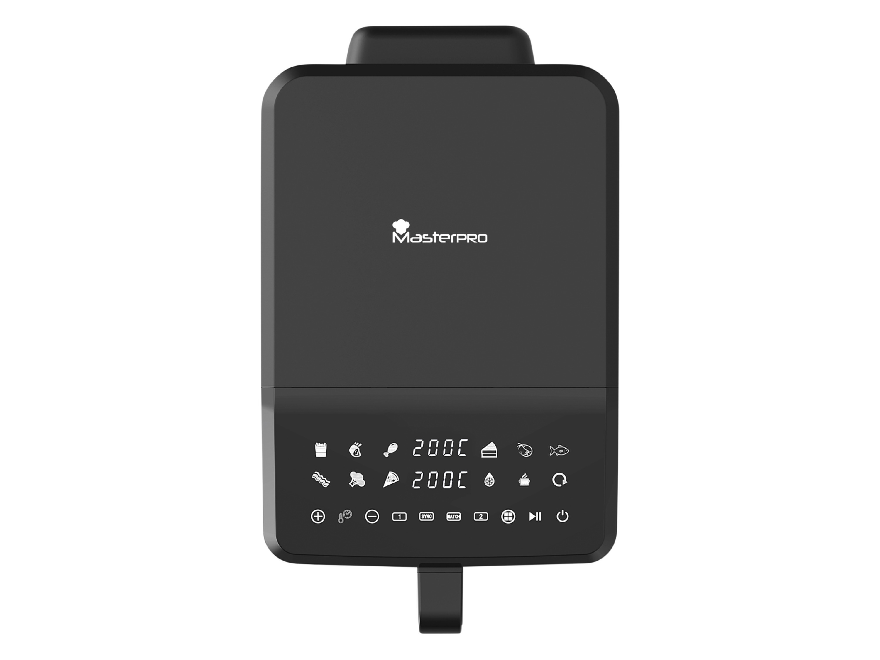 Thumbnail - Masterpro Heißluftfritteuse »BGMP-9531«, 10 L (2x 5 L Doppelkorb), 2400 W, vertikal