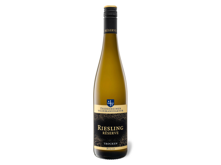 Riesling Weinmanufaktur QbA Pfalz Réserve Deidesheimer Weißwein 2022 trocken,