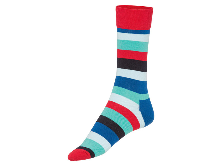 Gehe zu Vollbildansicht: Happy Socks Damen Herren Geschenkebox, 3 Paar Socken, mit Baumwolle - Bild 23