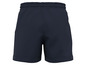 Dunkelblaue Shorts mit elastischem Bund.