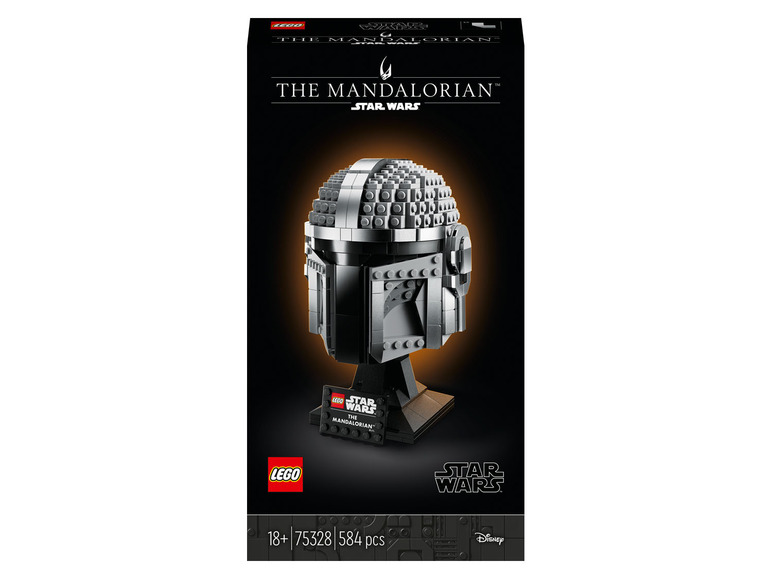 Gehe zu Vollbildansicht: LEGO® Star Wars 75328 »Mandalorianer Helm« - Bild 1